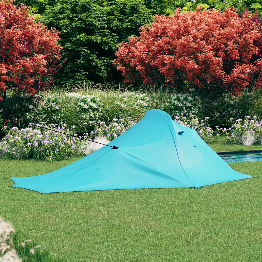 vidaXL Tenda da Campeggio 317x240x100 cm Blu