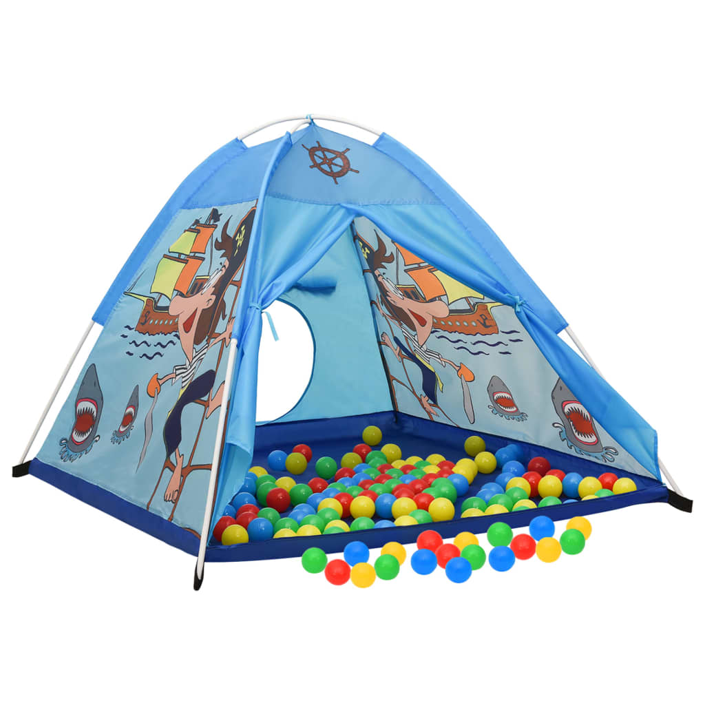 vidaXL Tenda da Gioco per Bambini Blu 120x120x90 cm