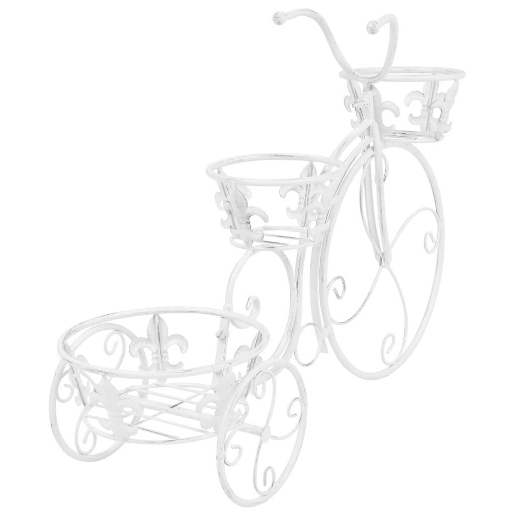 VIDAXL - Piedistallo Per Piante A Forma Di Bici In Stile Vintage Metallo - ePRIC