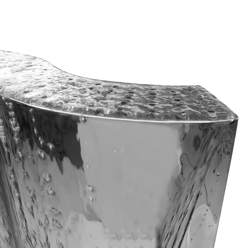 vidaXL Fontana da Giardino Argento 60,2x37x122,1 cm in Acciaio Inox