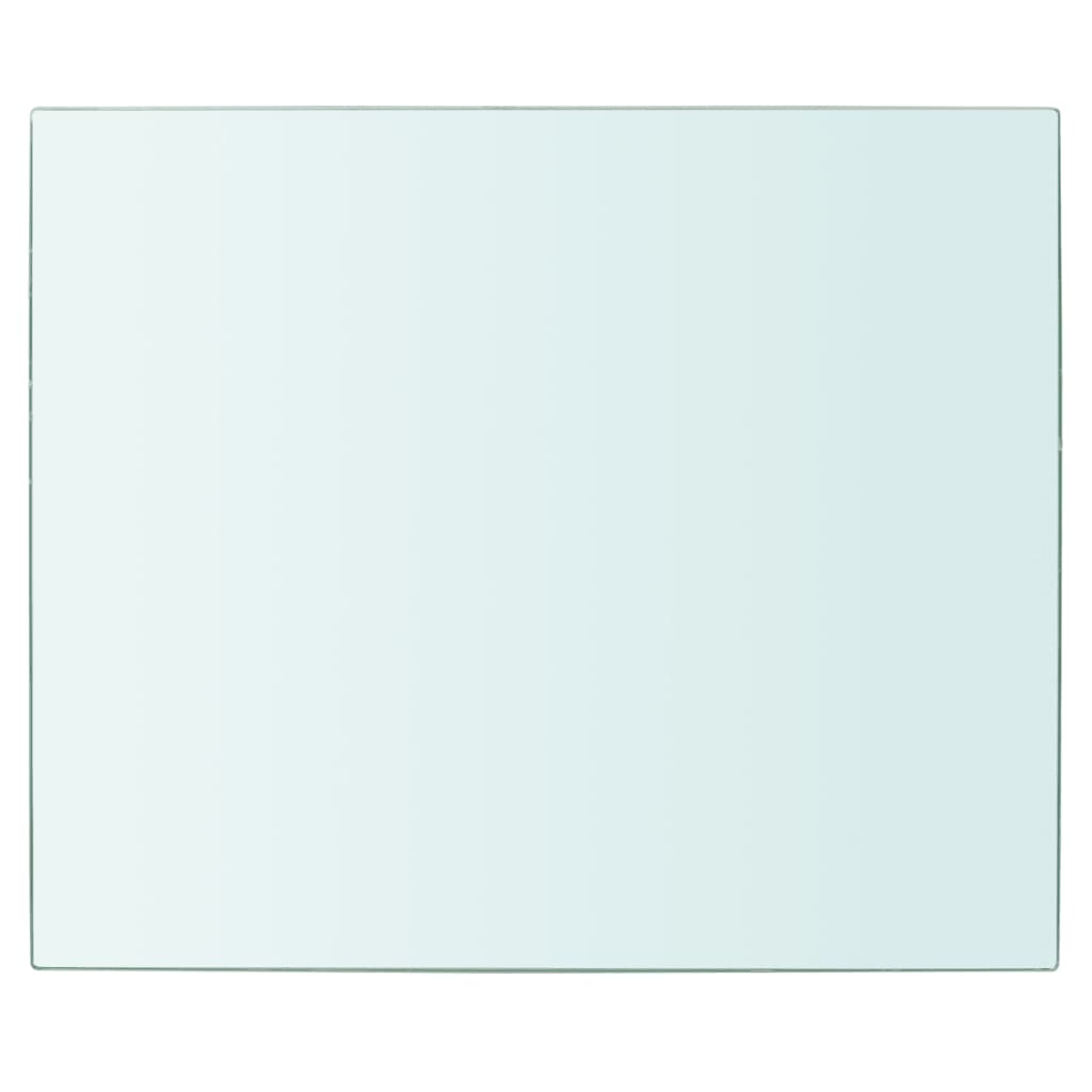 vidaXL Mensola di Vetro Trasparente 30x25 cm