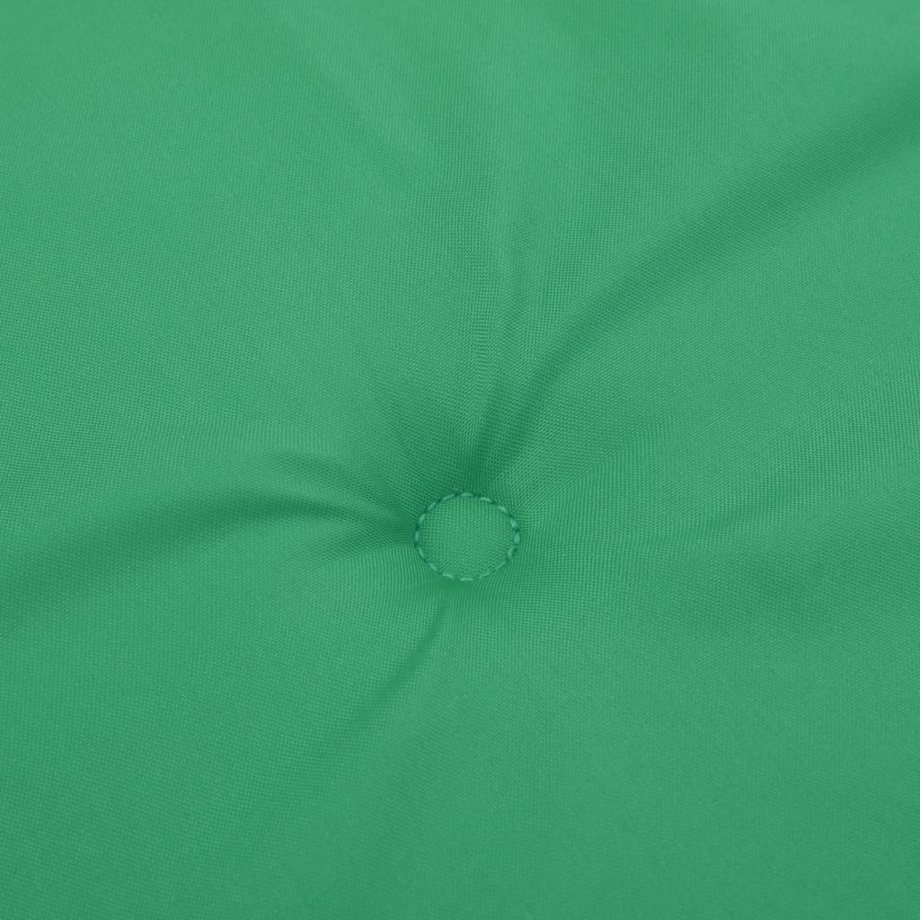 vidaXL Cuscino per Sdraio Verde (75+105)x50x3 cm