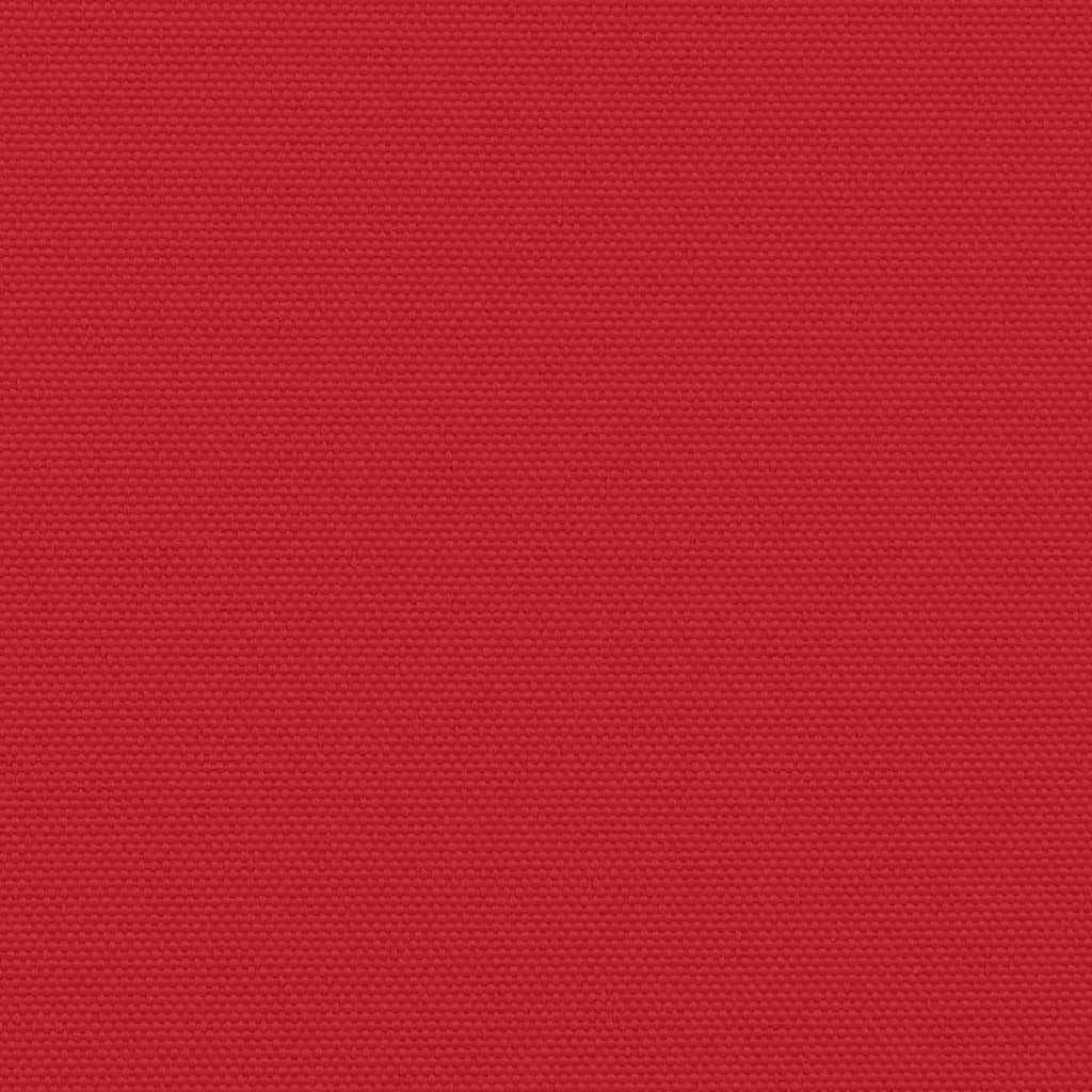 vidaXL Tenda da Sole Laterale Retrattile Rossa 200x600 cm
