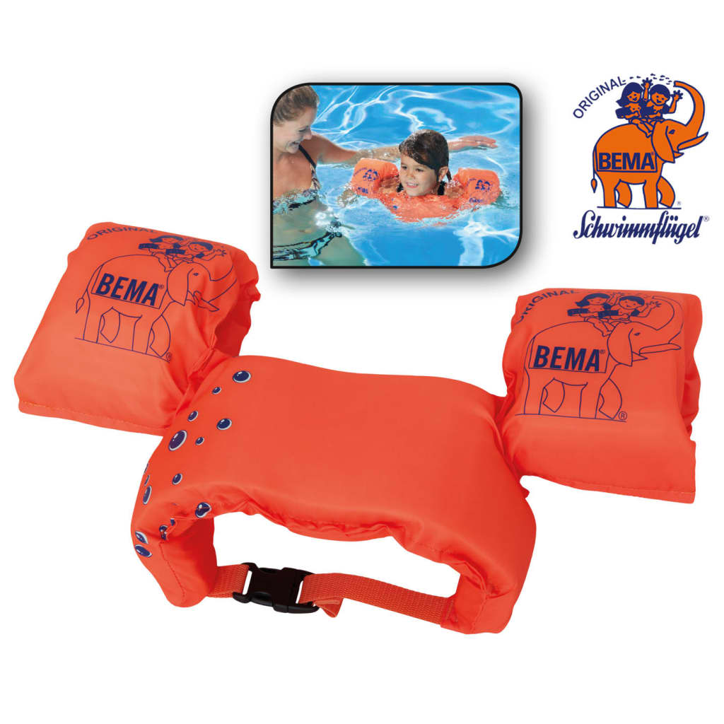 BEMA Set Aiuto da Nuoto per Bambini 2-in-1 Arancione