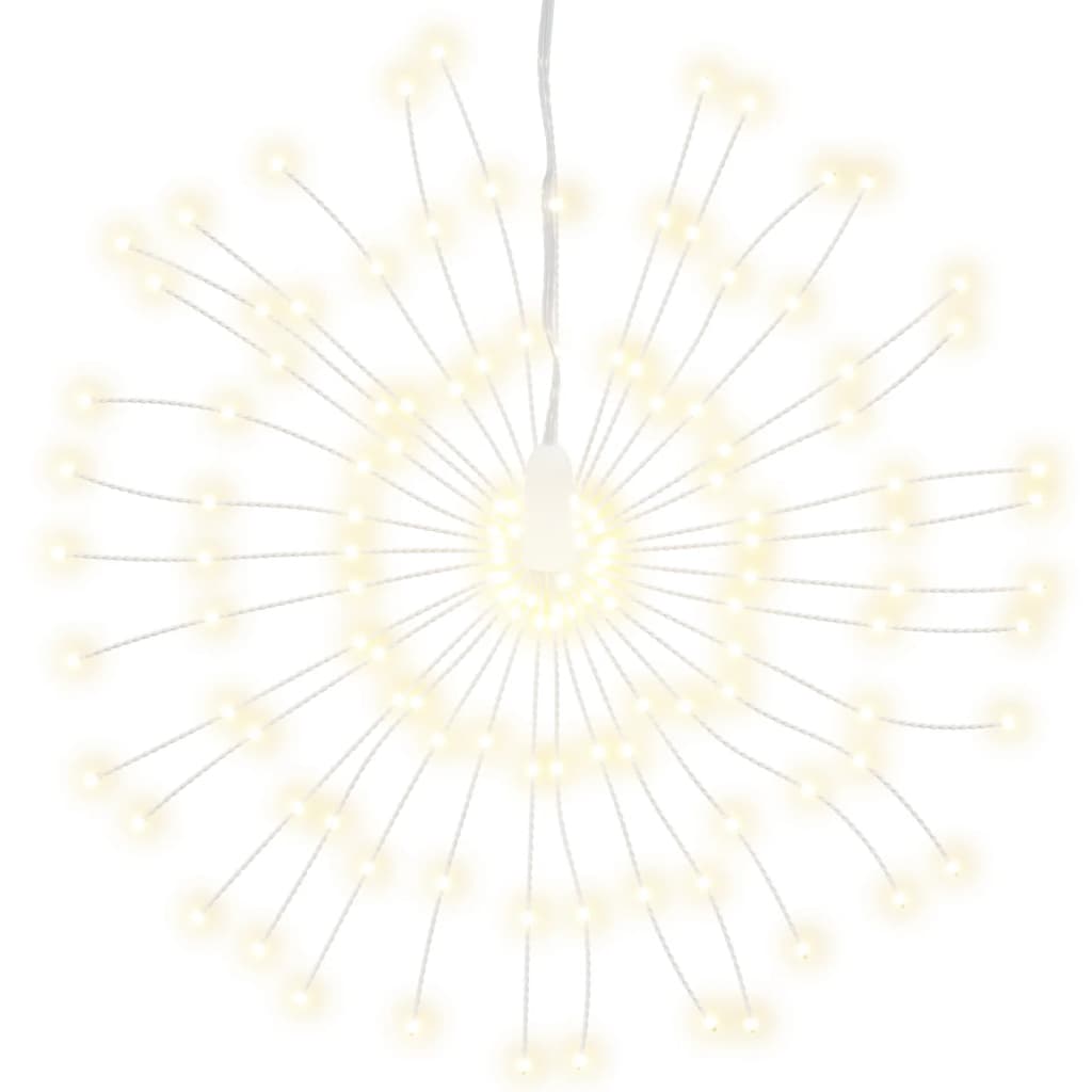 vidaXL Illuminazione di Natale Galassia 140 LED Bianco Caldo 17 cm