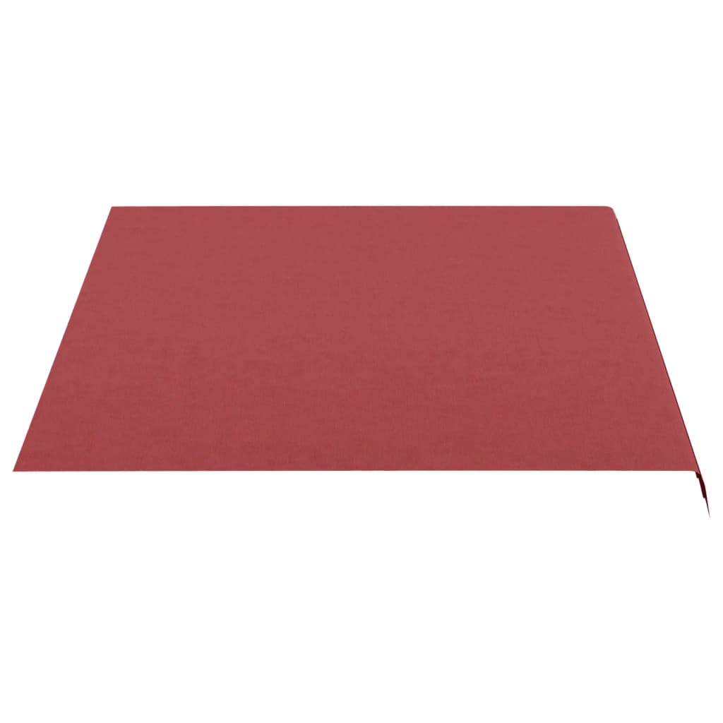 vidaXL Tessuto di Ricambio per Tenda da Sole Rosso Borgogna 4x3 m