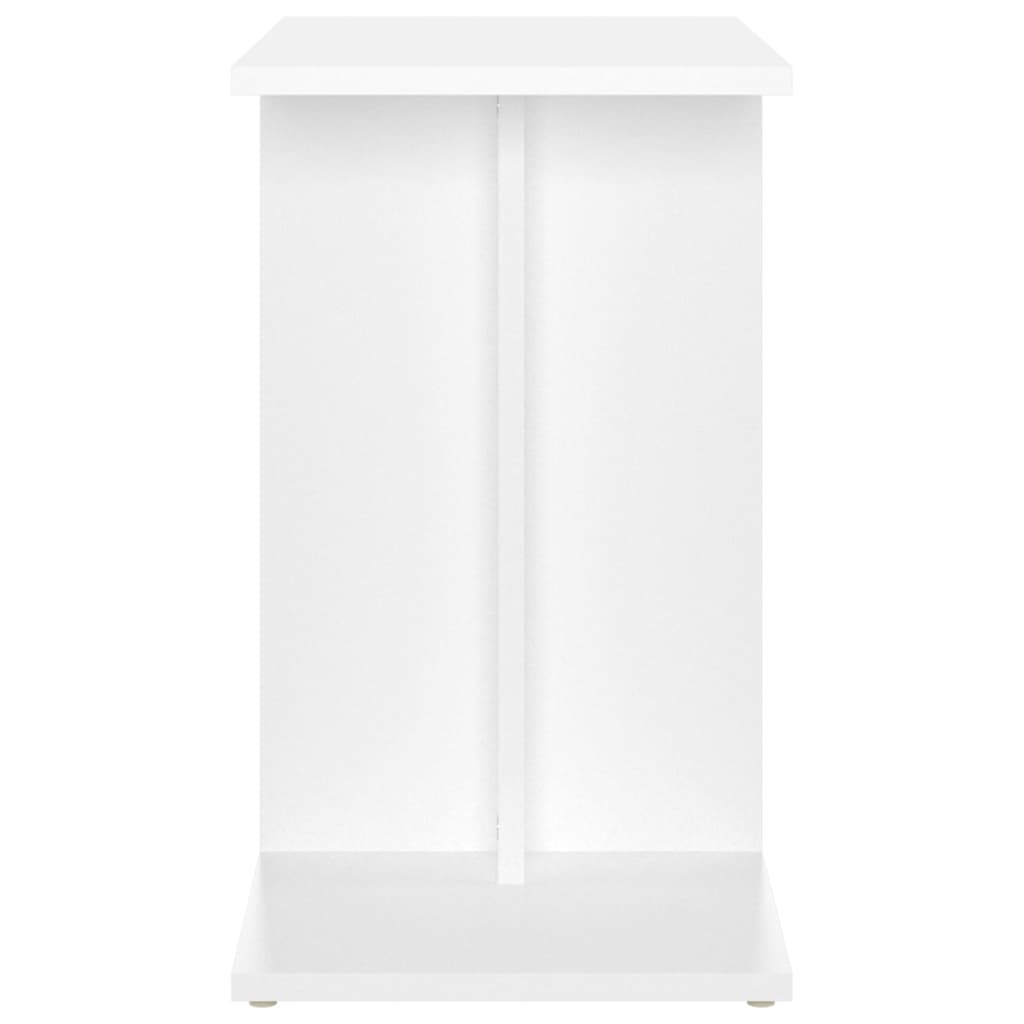 vidaXL Tavolino Bianco 50x30x50 cm in Legno Multistrato