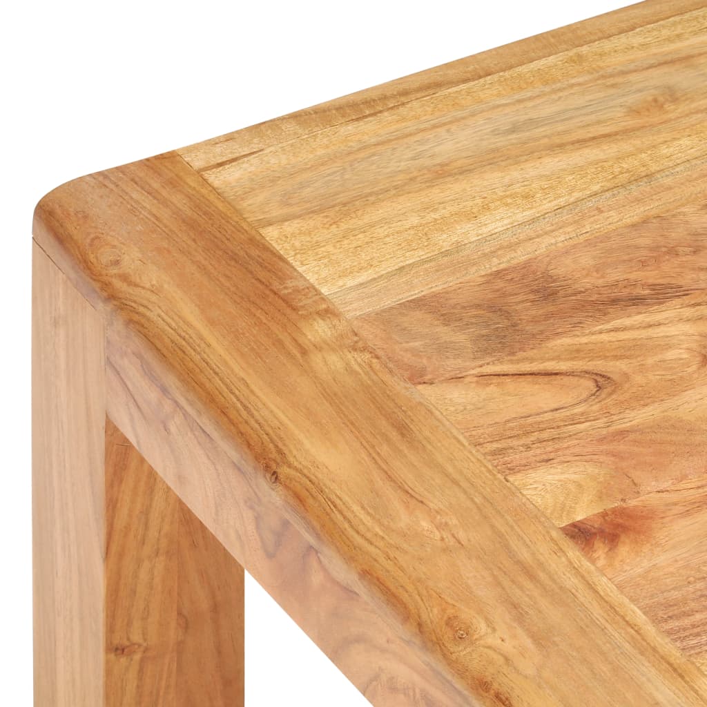 vidaXL Tavolino da Salotto 110x60x35 cm Massello Acacia Finitura Miele