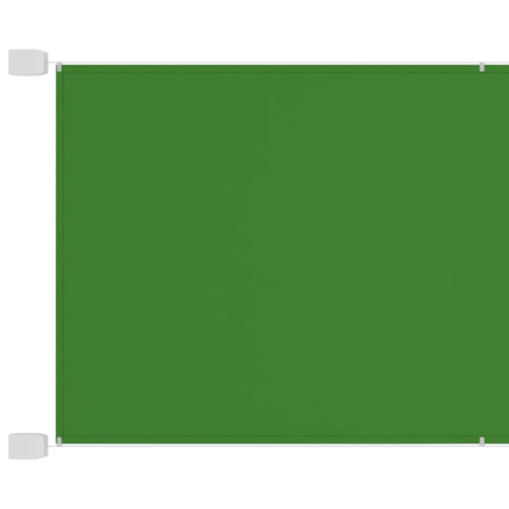 vidaXL Paravento Verticale Verde Chiaro 140x270 cm in Tessuto Oxford