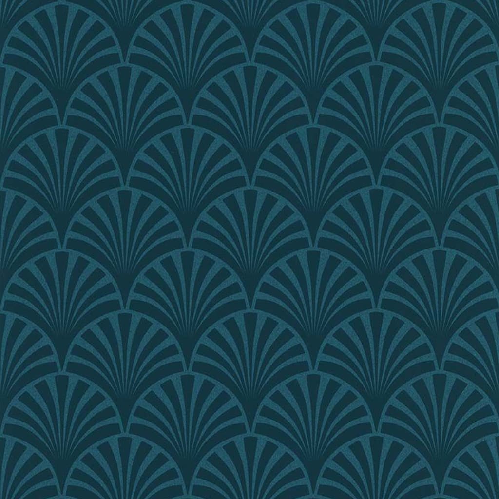 Noordwand Carta da Parati couleurs & matières 20's Pattern Artdeco Blu