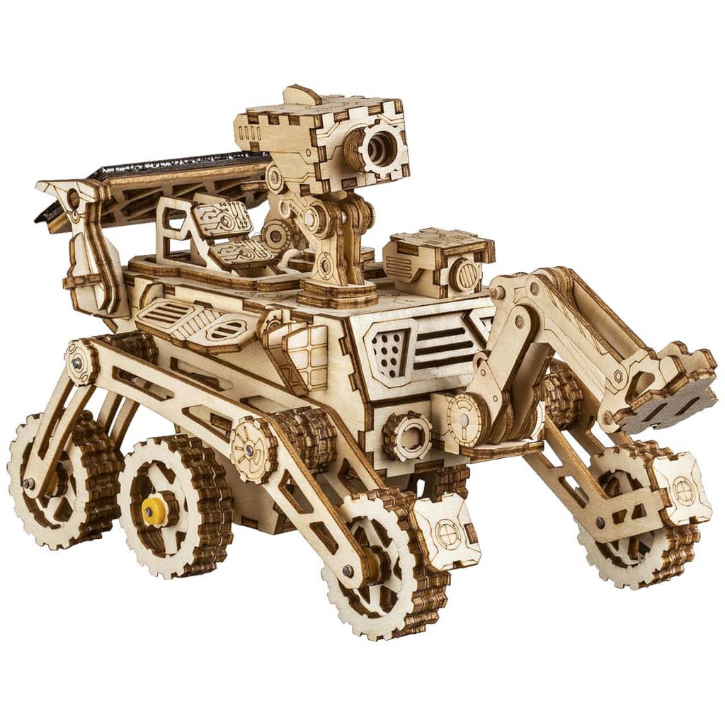 Robotime Kit Auto in Scala a Energia Solare Curiosity Rover