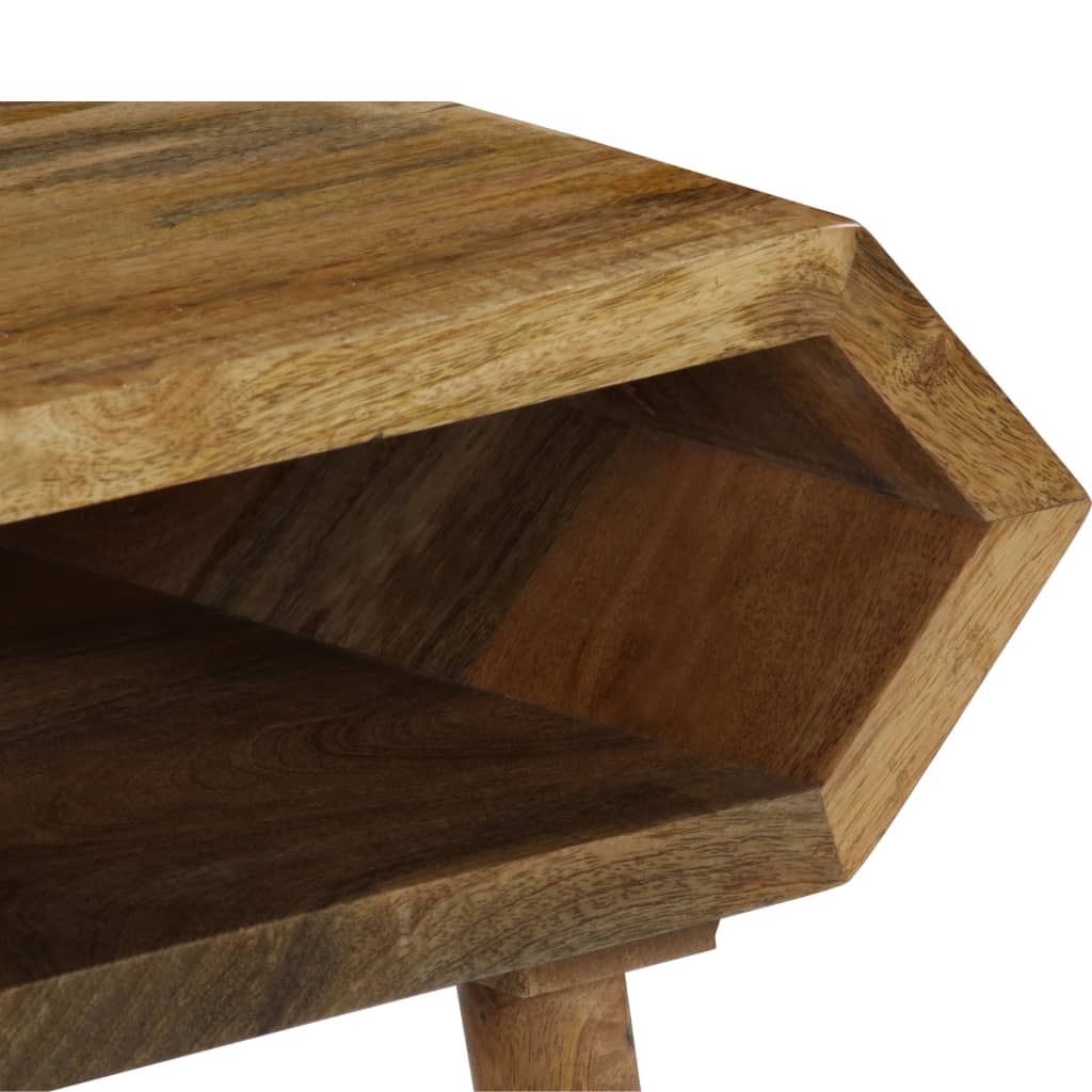vidaXL Tavolino da Salotto in Legno Massello di Mango 104x50x45 cm