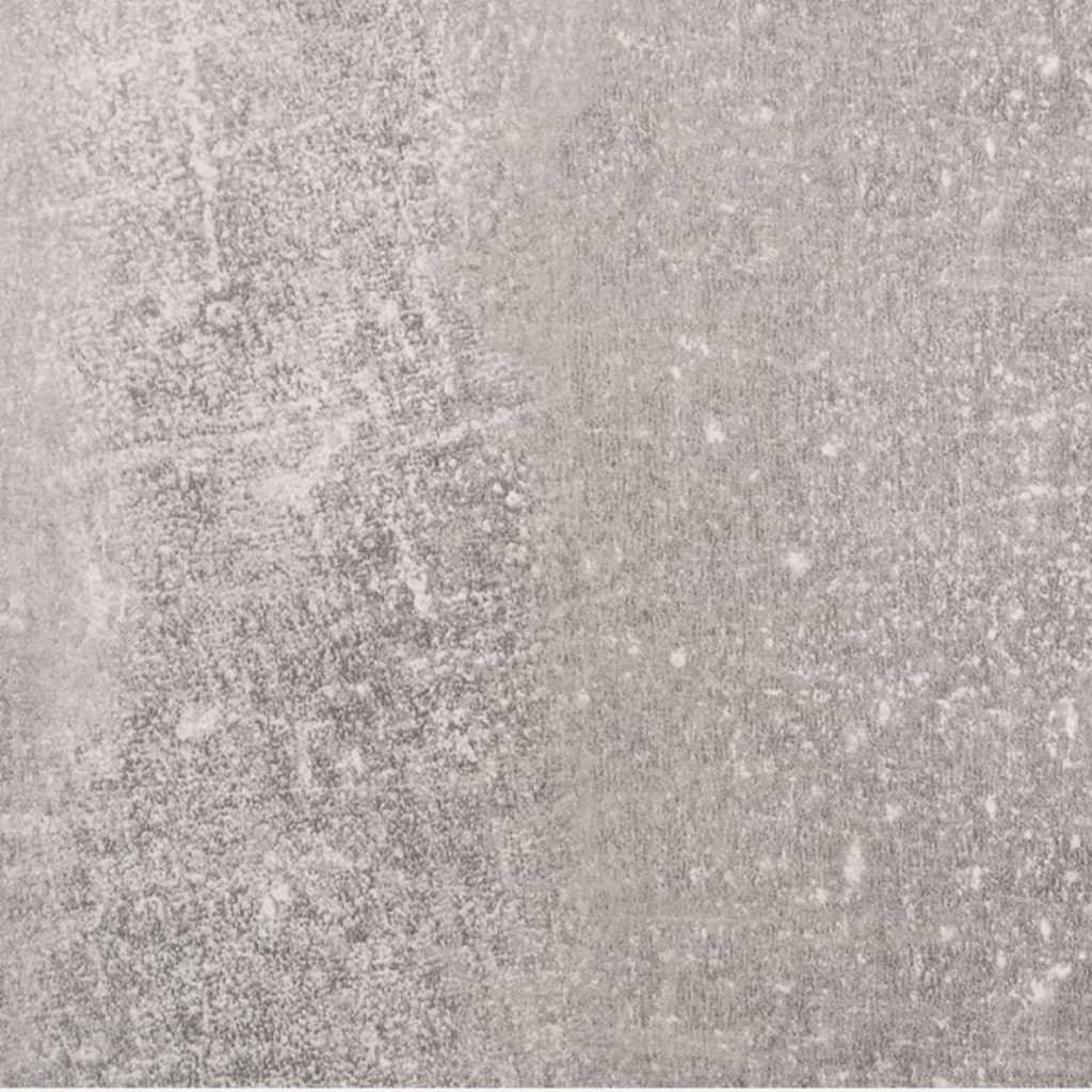 vidaXL Scarpiera Grigio Cemento 59x17x169 cm in Legno Multistrato