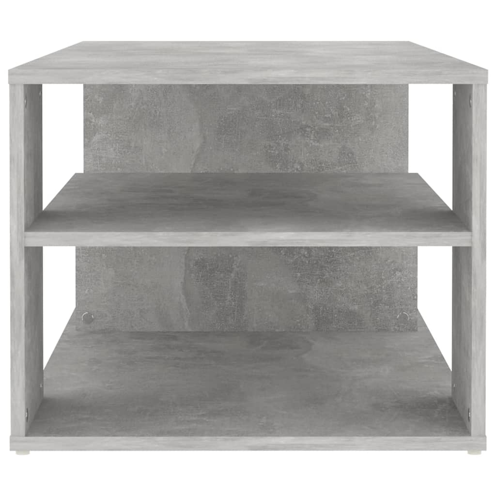 vidaXL Tavolino Salotto Grigio Cemento 100x50x40 cm Legno Multistrato