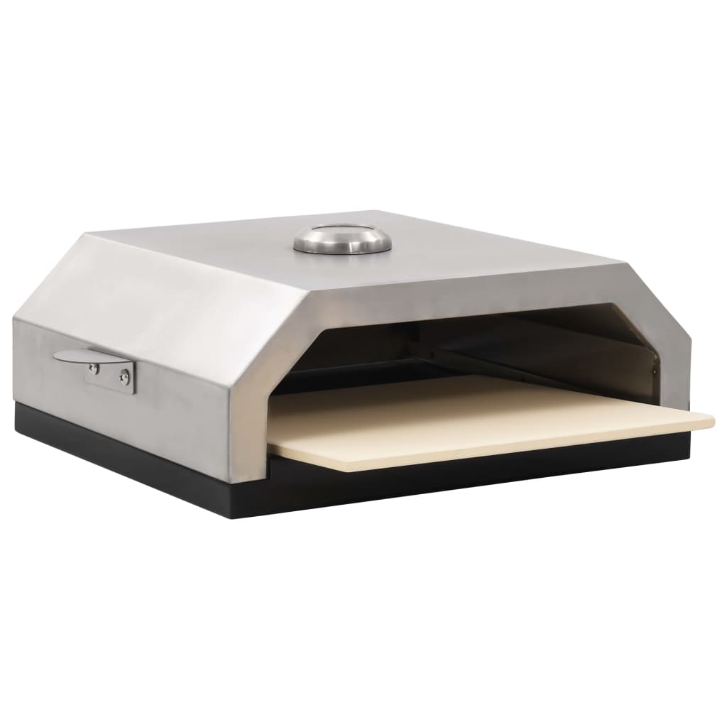 vidaXL Forno Pizza con Piastra Ceramica per Barbecue a Gas e Carbone |  vidaXL.it