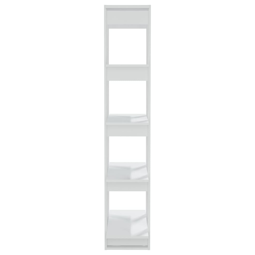 vidaXL Libreria/Divisorio Bianco 80x30x160 cm in Legno Multistrato