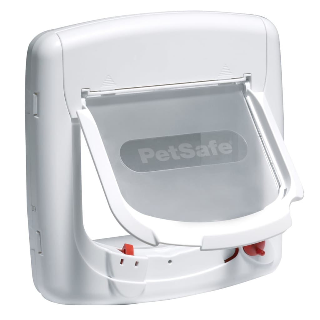 PetSafe Porta Basculante per Gatti Magnetica a 4 Modalità Deluxe 400 Bianca 5005