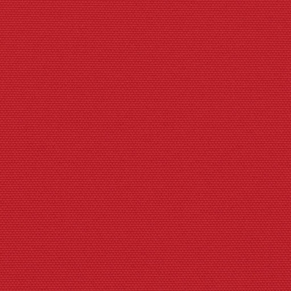 vidaXL Tenda da Sole Laterale Retrattile Rossa 200x1000 cm