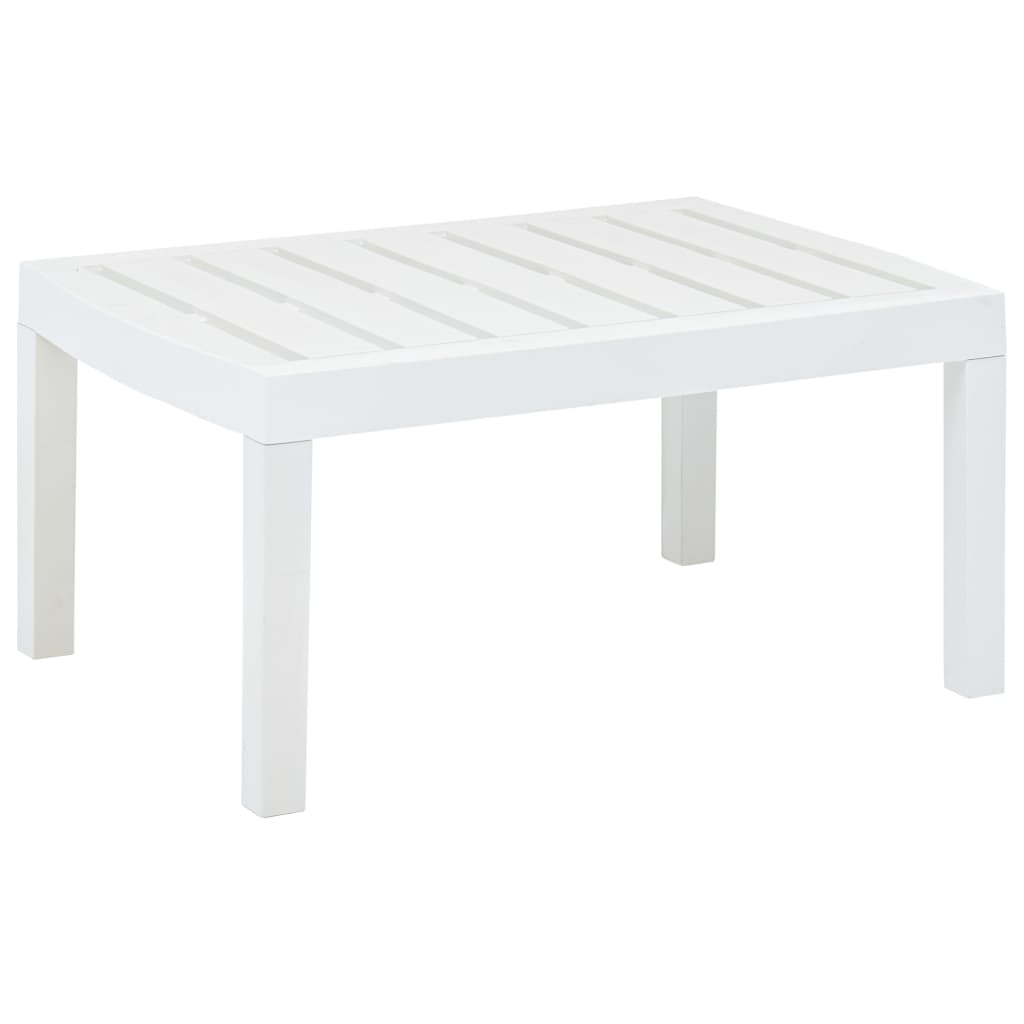 VIDAXL - Tavolo Da Giardino Mocca 78x78x72 Cm In Plastica
