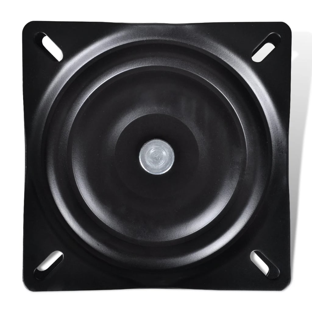 Base Girevole In Acciaio Inox Per Sedile - Rotazione 360° Frizionata, Per Barche E Pesca
