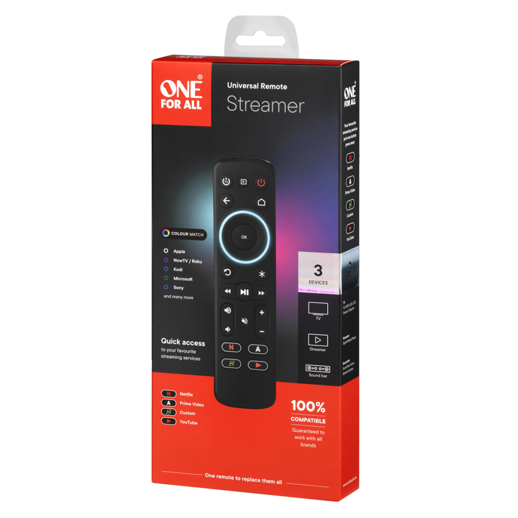 One For All Telecomando per Streamer Nero