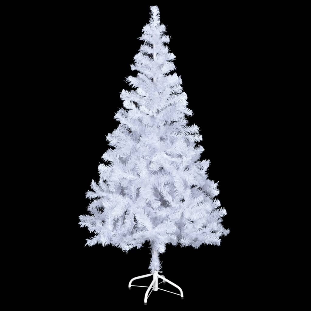 vidaXL Albero di Natale Preilluminato con Supporto 150 cm 380 Rami