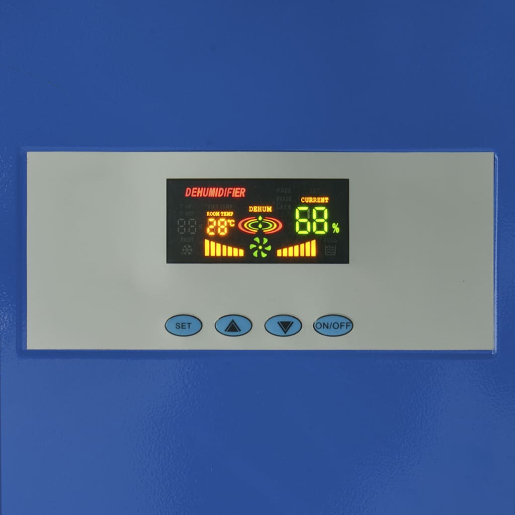 vidaXL Deumidificatore Sistema Sbrinamento a Gas Caldo 50 L/24 h 860W