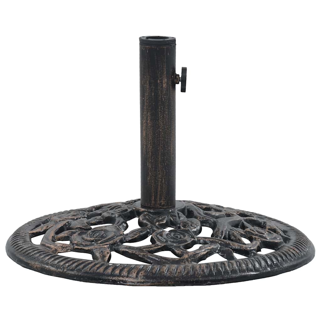 Base per ombrellone a ventaglio 4 pz Nera | Leroy Merlin