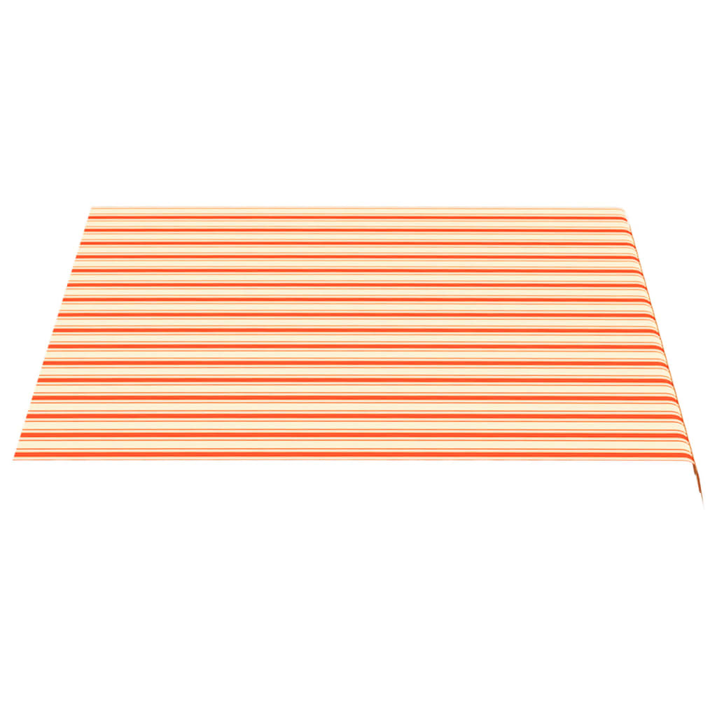 vidaXL Tessuto di Ricambio per Tenda da Sole Giallo e Arancio 3x2,5 m
