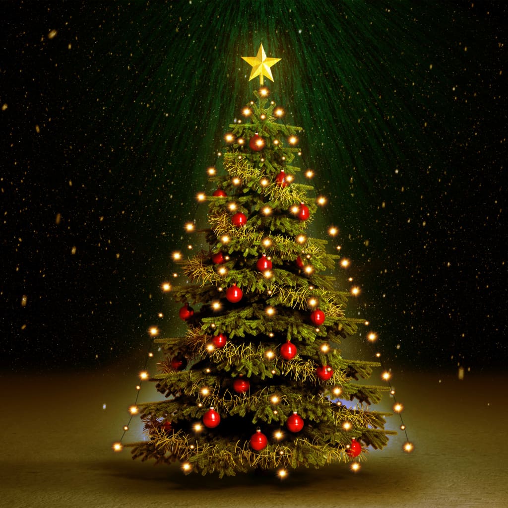 vidaXL Luci per Albero di Natale con 150 LED 150 cm