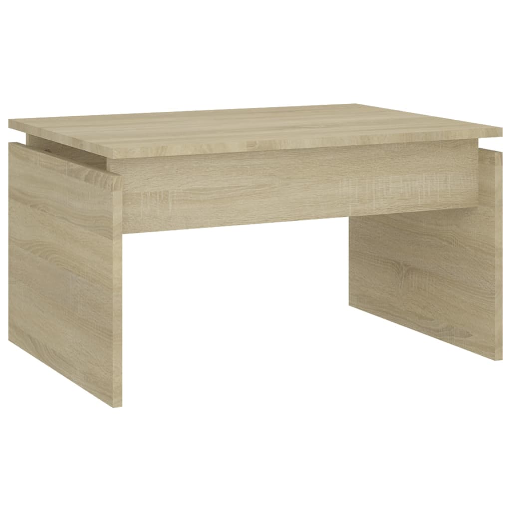 vidaXL Tavolino da Salotto Rovere Sonoma 68x50x38 cm Legno Multistrato