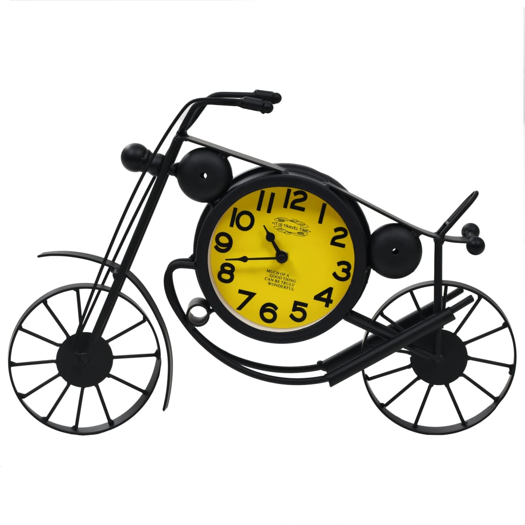 vidaXL Orologio da Parete a Forma di Motocicletta Vintage
