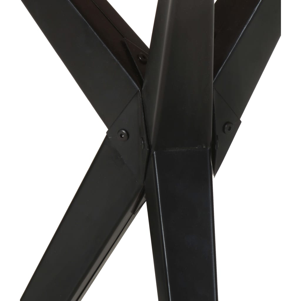 vidaXL Tavolo da Pranzo 120x60x76 cm in Legno Massello di Recupero