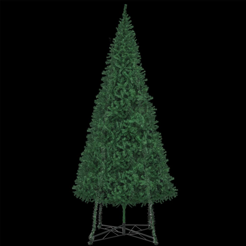 vidaXL Albero di Natale Artificiale con Base 500 cm Verde