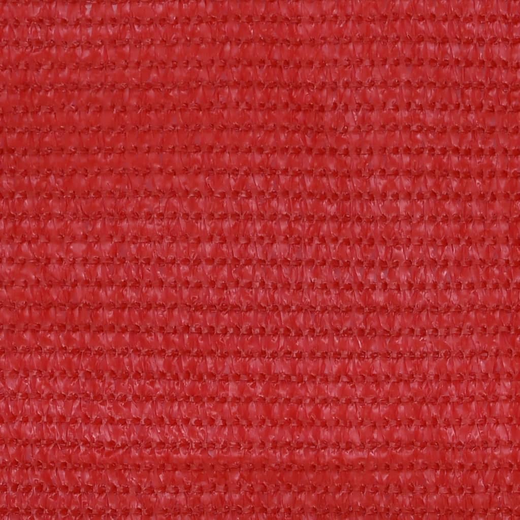 vidaXL Tenda a Rullo per Esterni 80x140 cm Rossa HDPE