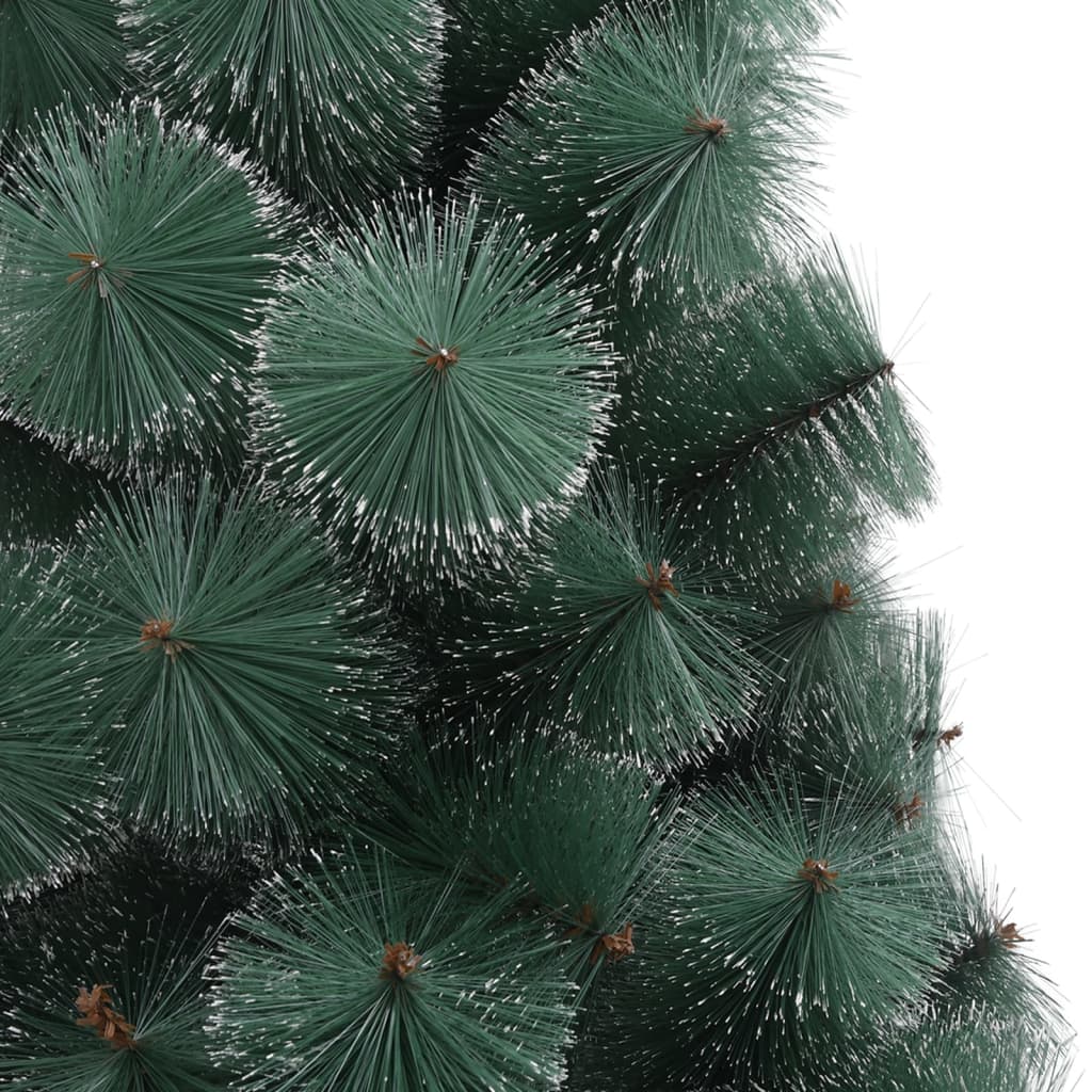 vidaXL Albero di Natale Preilluminato con Suporto Verde 150 cm PET
