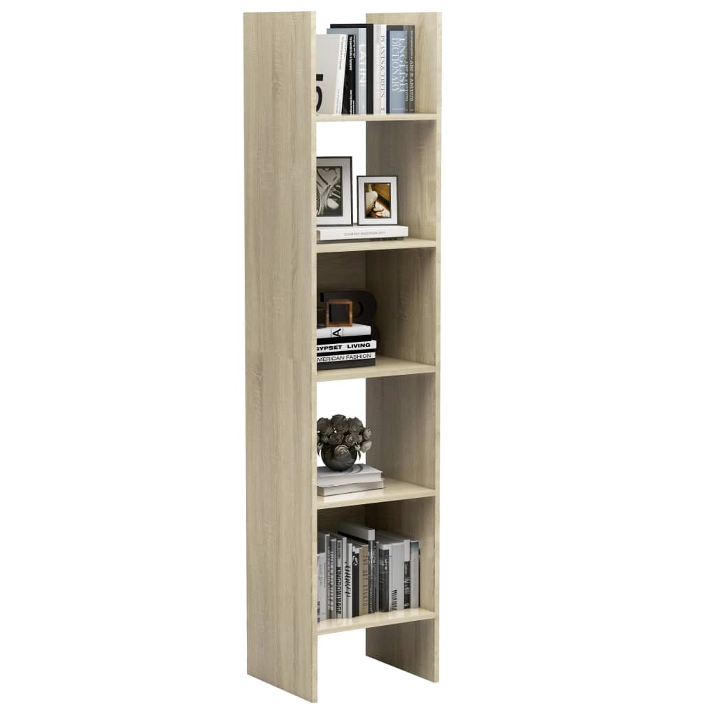 vidaXL Libreria Rovere Sonoma 40x35x180 cm in Legno Multistrato