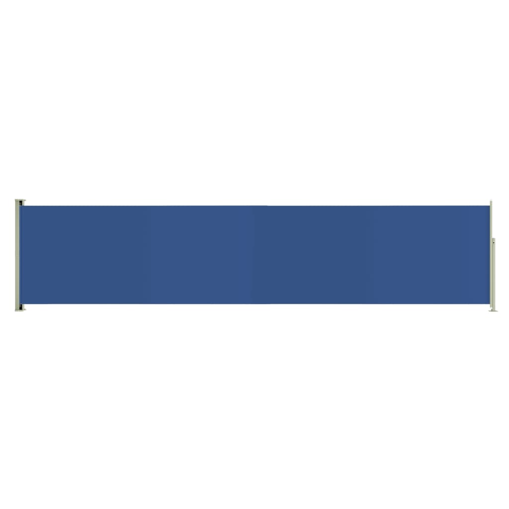vidaXL Tenda Laterale Retrattile per Patio 140x600 cm Blu