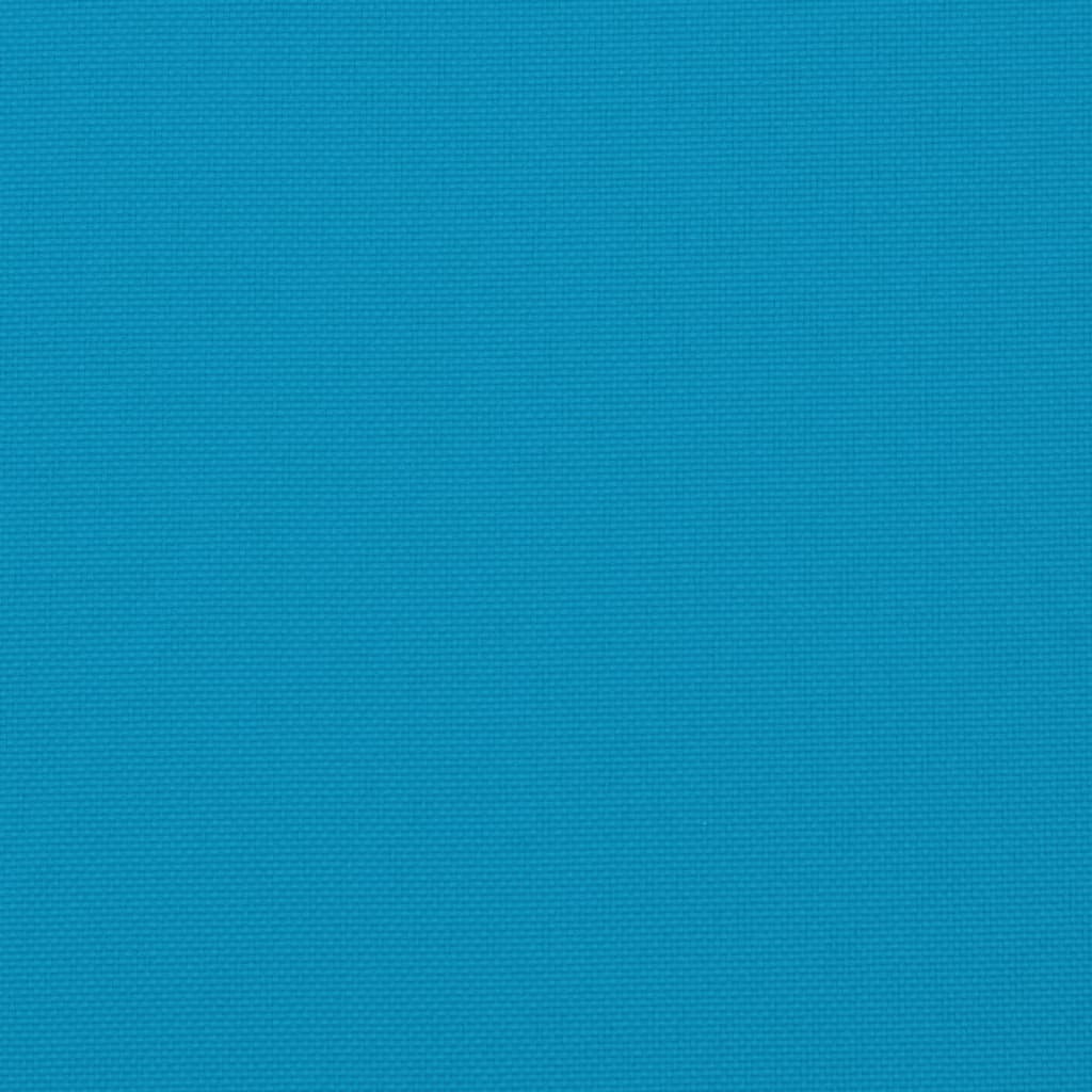 vidaXL Cuscini per Sedia 2 pz Azzurro 40x40x7 cm in Tessuto Oxford