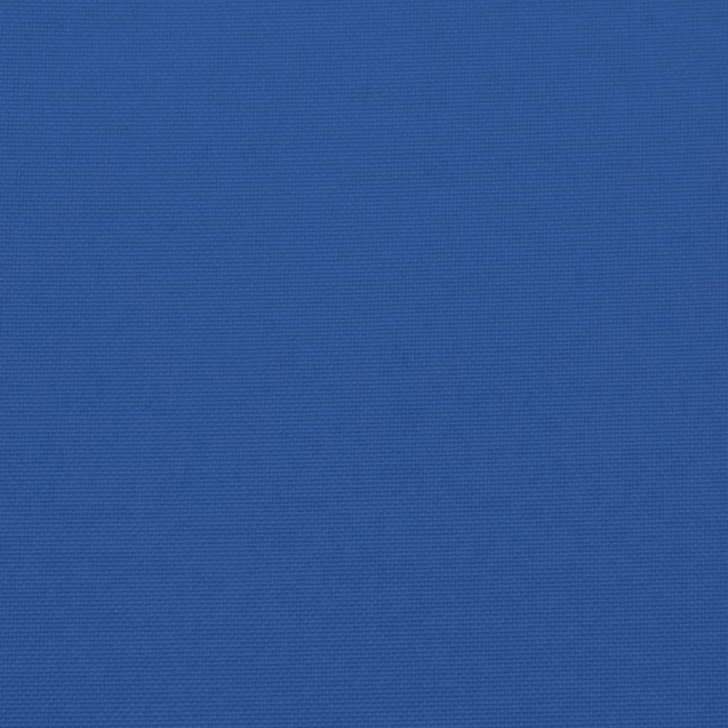 vidaXL Cuscini per Sedia 4 pz Blu Reale 50x50x3 cm in Tessuto Oxford