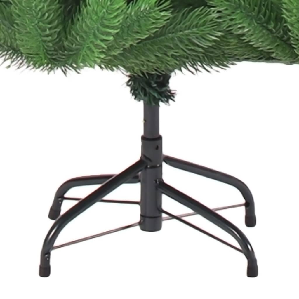 vidaXL Albero di Natale Artificiale Abete Nordmann Verde 210 cm