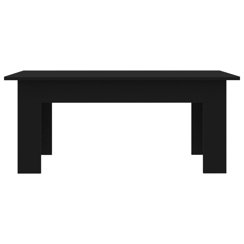 vidaXL Tavolino da Salotto Nero 100x60x42 cm in Legno Multistrato