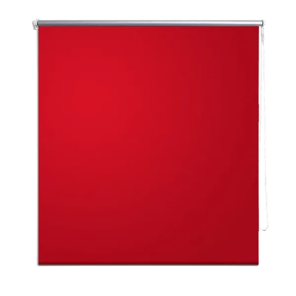 Tenda a rullo oscurante buio totale 100 x 230 cm rossa