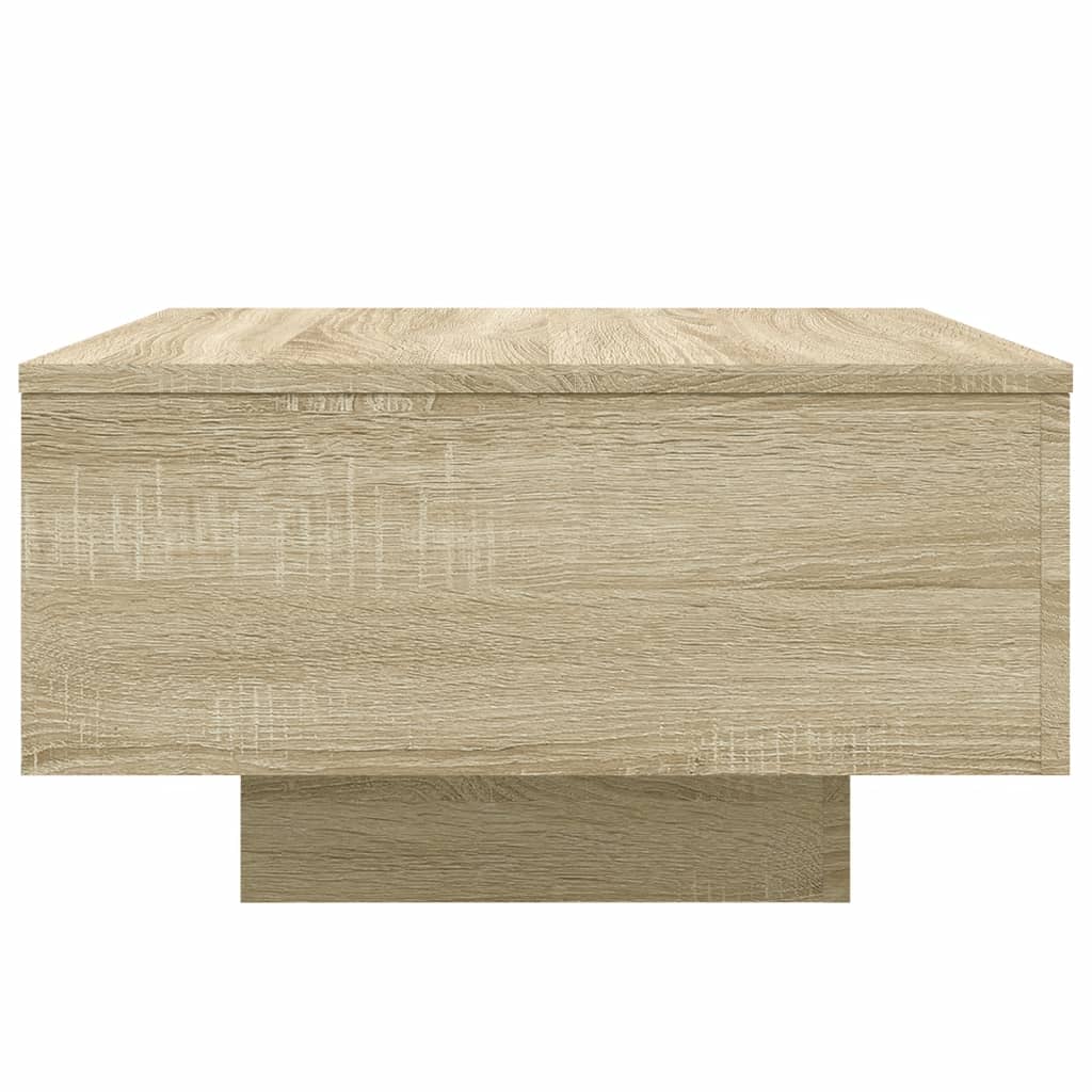 vidaXL Tavolino da Salotto Rovere Sonoma 55x55x31 cm Legno Multistrato