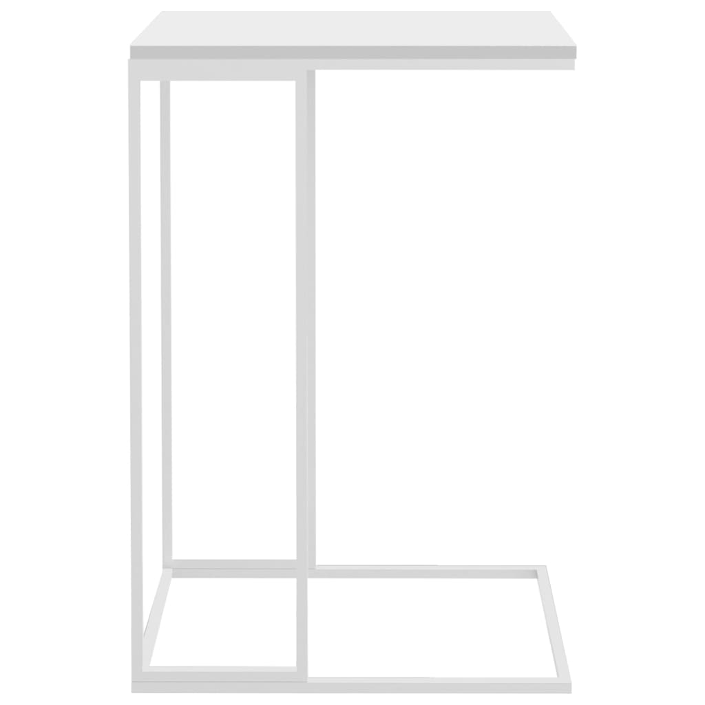 vidaXL Tavolino da Salotto Bianco 40x30x59 cm in Legno Multistrato