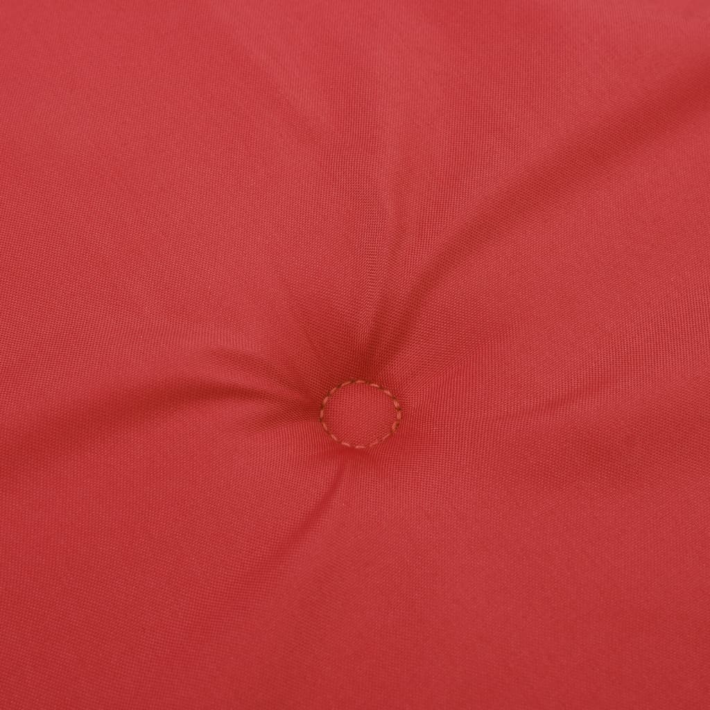 vidaXL Cuscino per Panca Rosso 180x50x3 cm in Tessuto Oxford