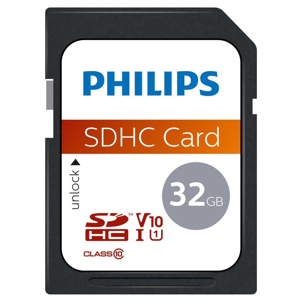 Philips Scheda di Memoria SDHC 32GB UHS-I U1 V10