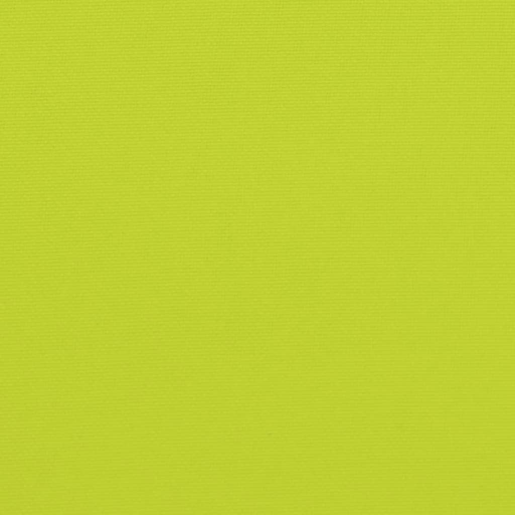 vidaXL Cuscini per Sedia 4 pz Verde Brillante 50x50x3cm Tessuto Oxford