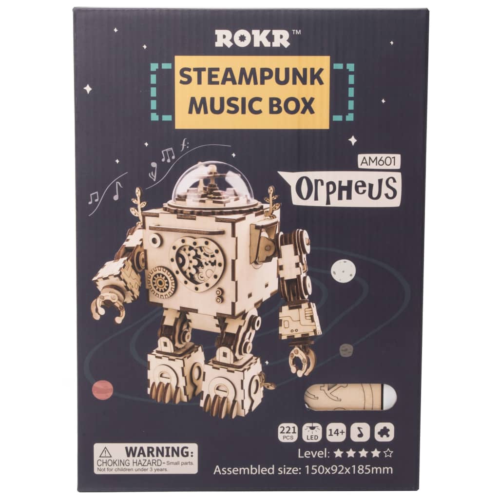 Robotime Kit Carillon Fai-da-te Modello Steampunk Orpheus