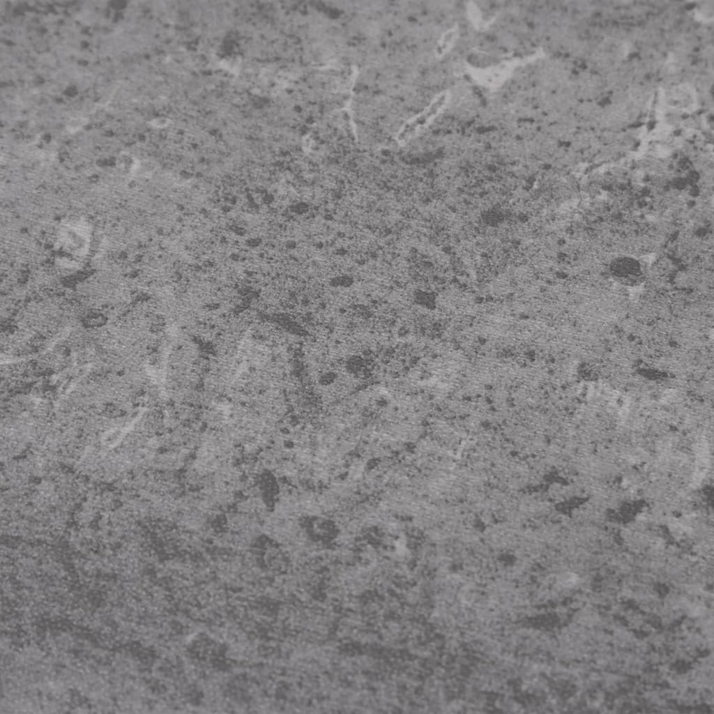 vidaXL Listoni Pavimento Autoadesivi PVC 5,21m² 2mm Marrone Cemento